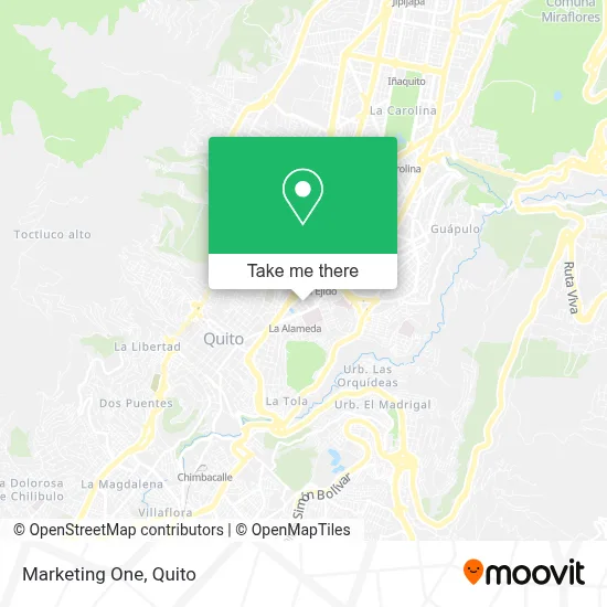 Marketing One map