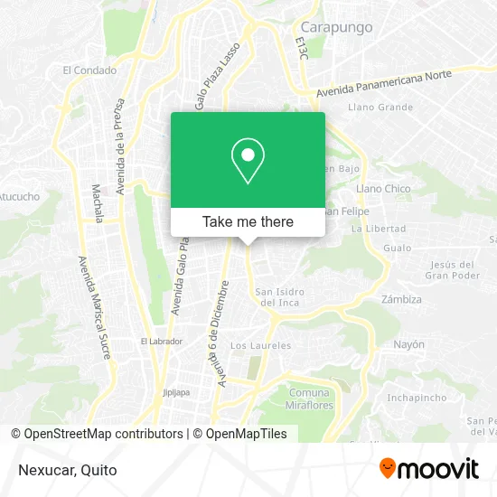 Nexucar map