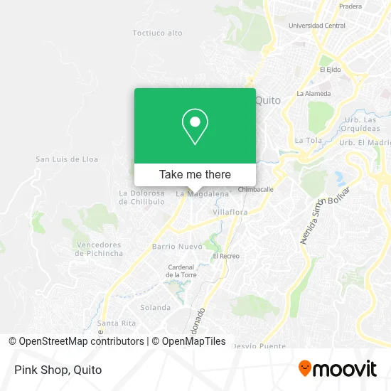 Pink Shop map