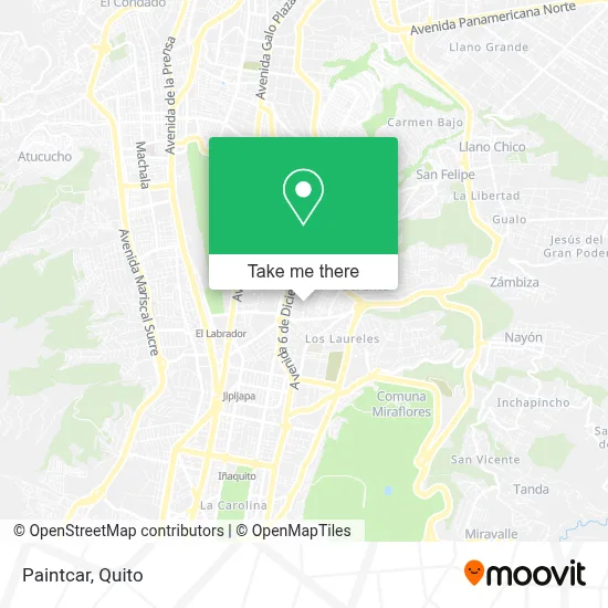 Paintcar map
