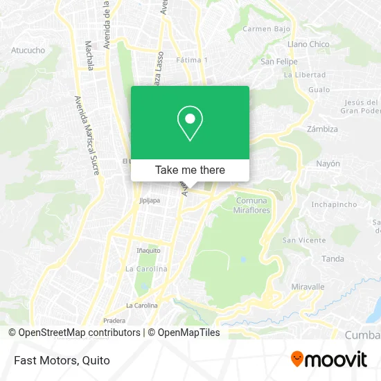 Fast Motors map