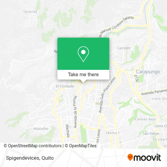 Spigendevices map