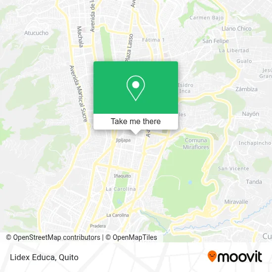 Lidex Educa map