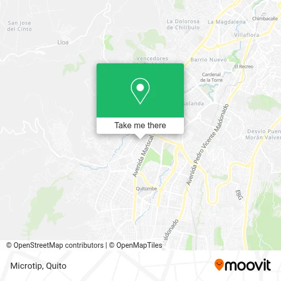 Microtip map