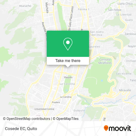 Cosede EC map