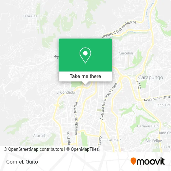 Comrel map