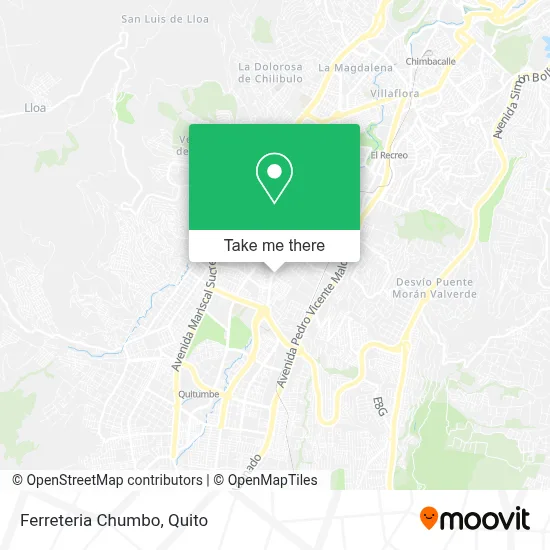 Ferreteria Chumbo map
