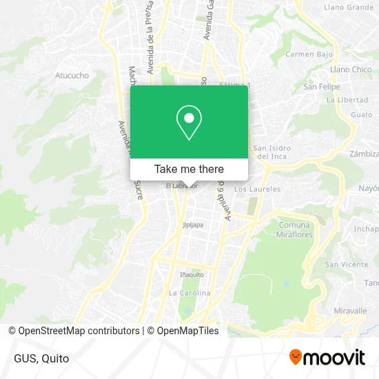 GUS map