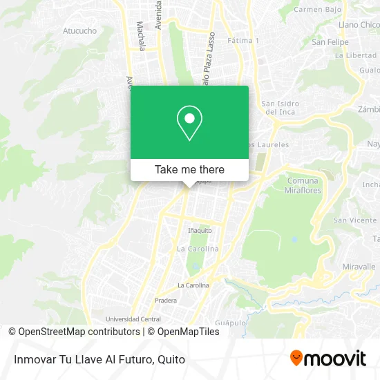 Inmovar Tu Llave Al Futuro map