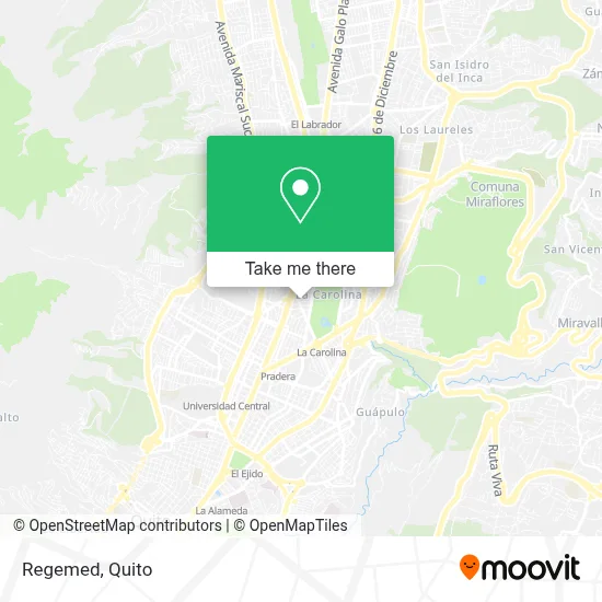 Regemed map