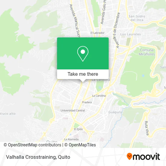 Valhalla Crosstraining map