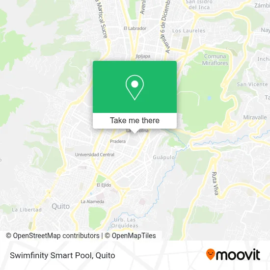 Swimfinity Smart Pool map