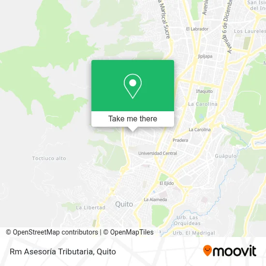 Rm Asesoría Tributaria map