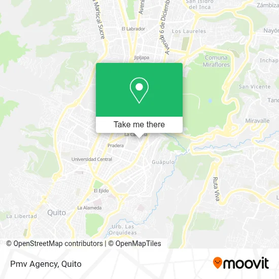 Pmv Agency map