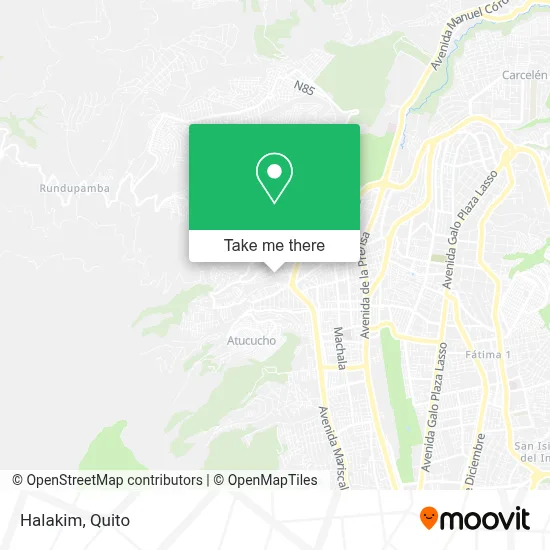 Halakim map