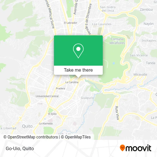 Go-Uio map