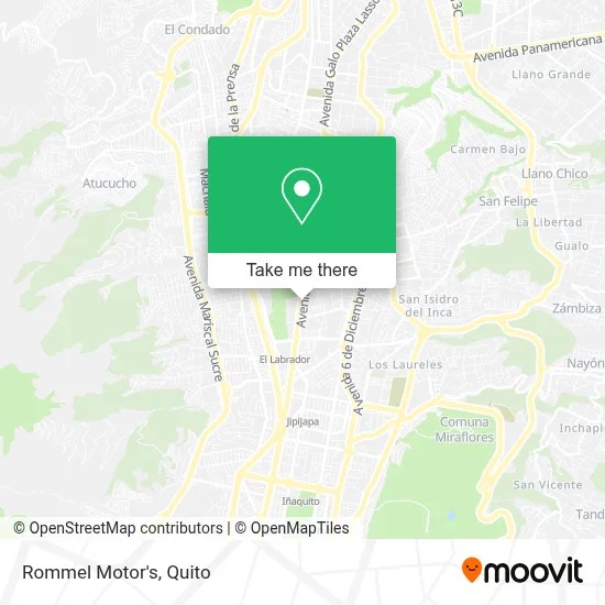Rommel Motor's map