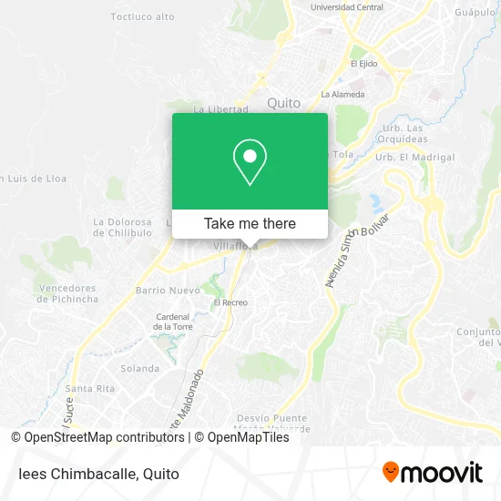 Iees Chimbacalle map