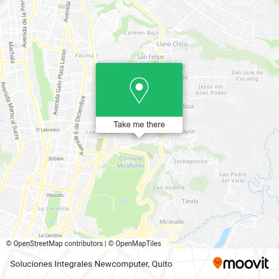 Soluciones Integrales Newcomputer map
