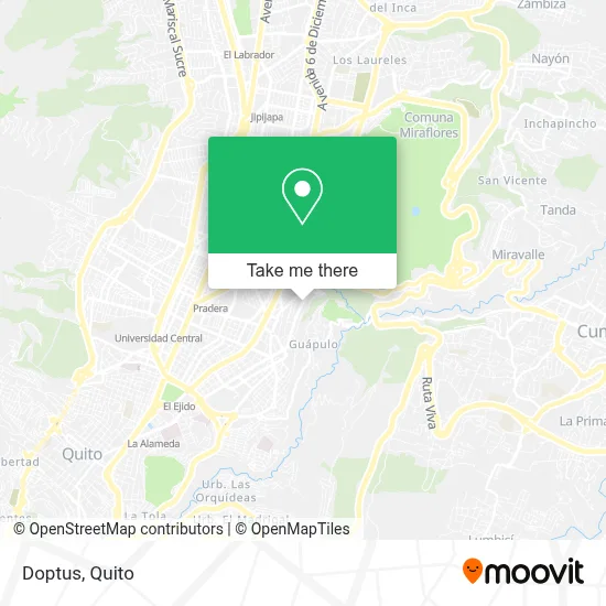 Doptus map