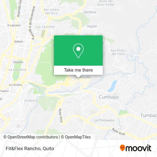 Fit&Flex Rancho map