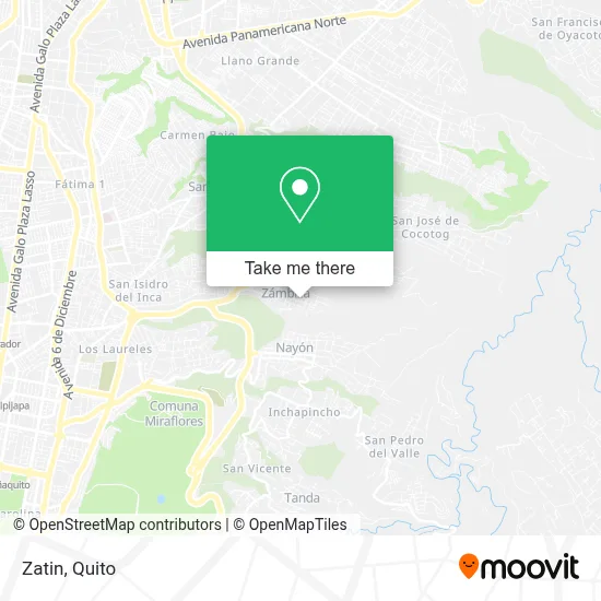 Zatin map