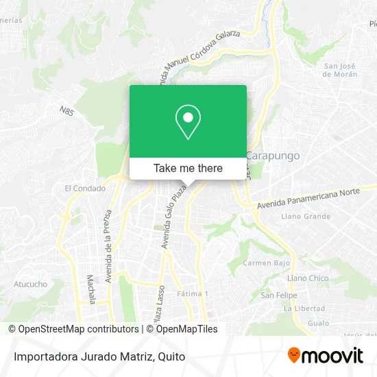 Importadora Jurado Matriz map