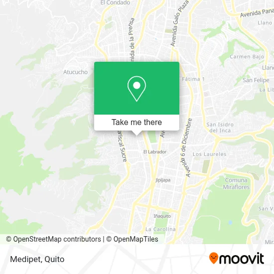 Medipet map