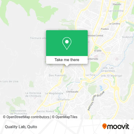 Quality Lab map