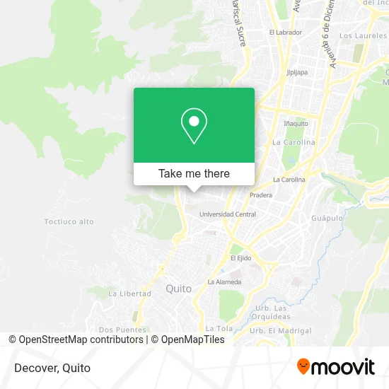 Decover map
