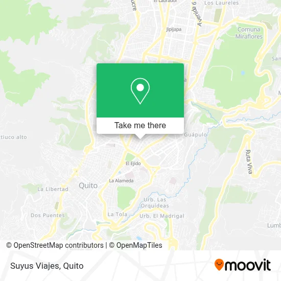 Suyus Viajes map
