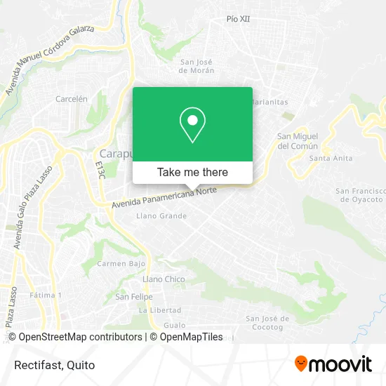 Rectifast map