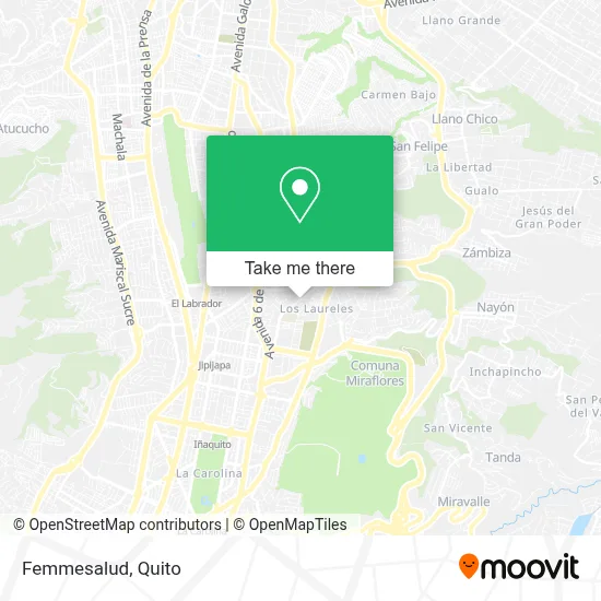 Femmesalud map