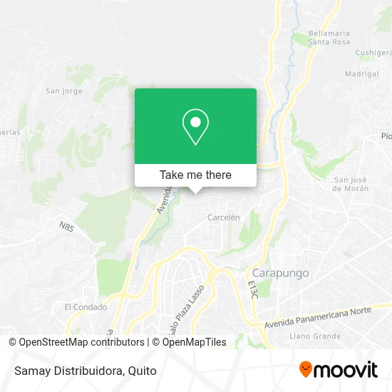 Samay Distribuidora map
