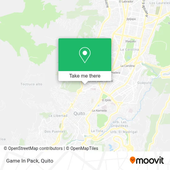 Game In Pack map