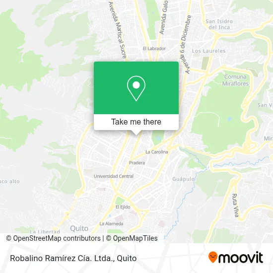 Robalino Ramírez Cía. Ltda. map