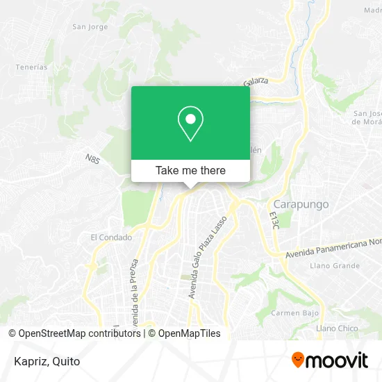 Kapriz map