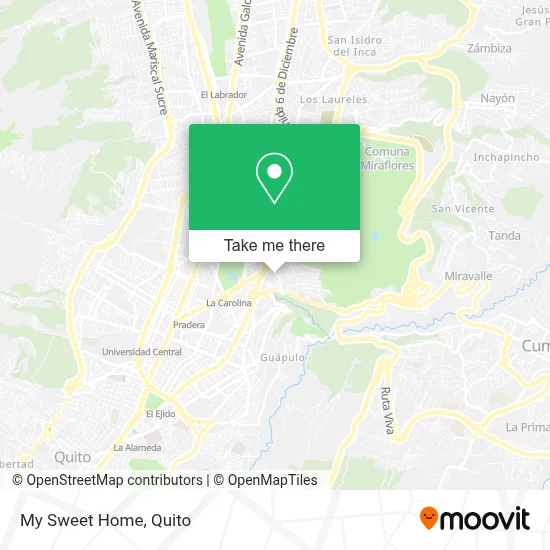 My Sweet Home map