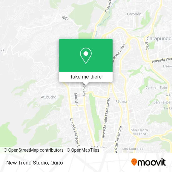 Mapa de New Trend Studio