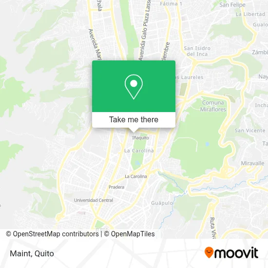 Maint map