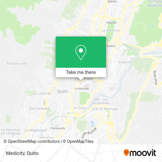Medicity map