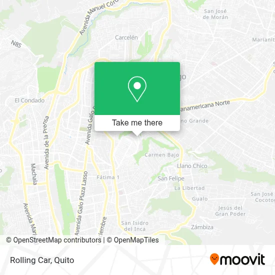 Rolling Car map
