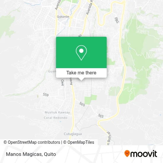 Manos Magicas map