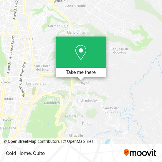 Cold Home map