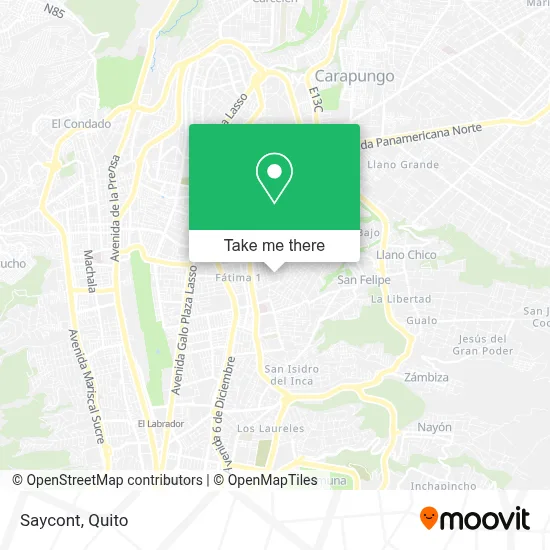 Saycont map