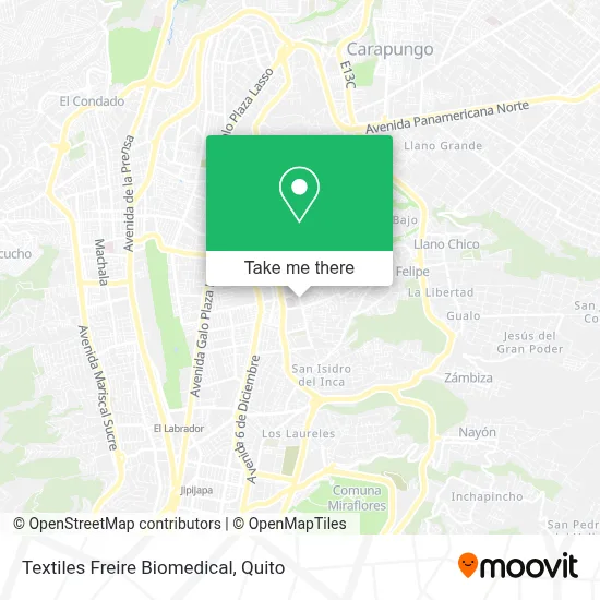 Textiles Freire Biomedical map