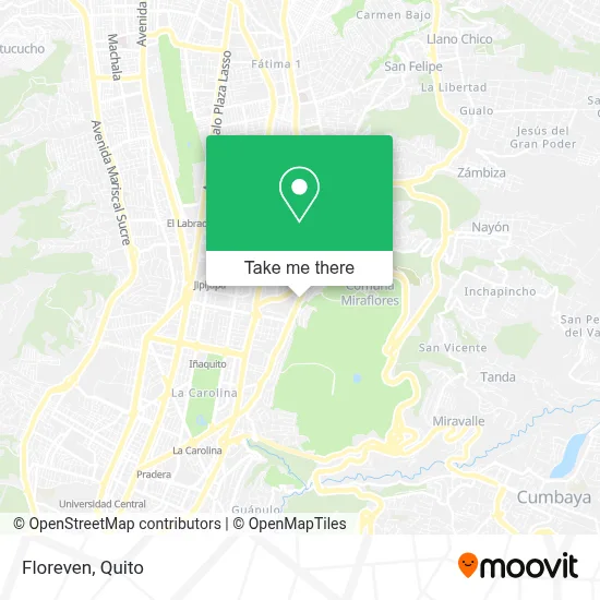 Floreven map