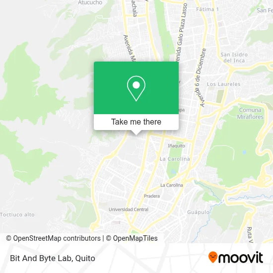 Bit And Byte Lab map