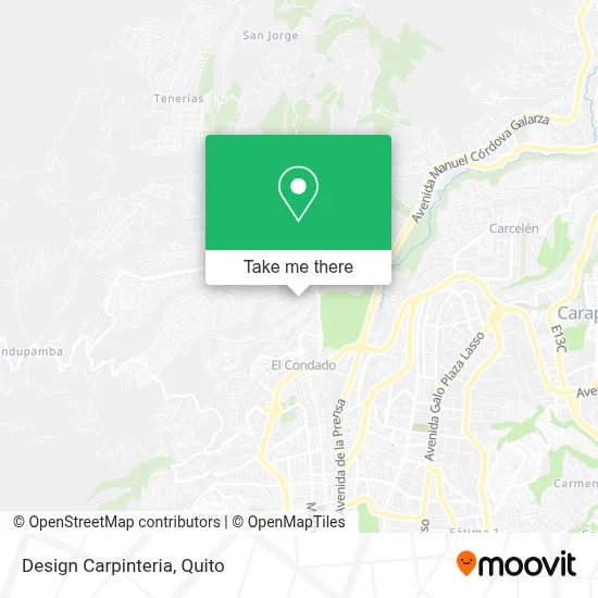 Design Carpinteria map