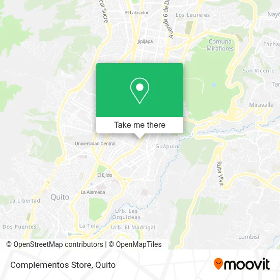 Complementos Store map